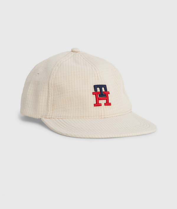 Topi Baseball dengan Bordiran Monogram